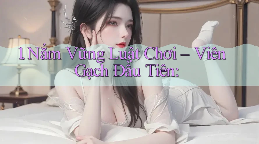 1. Nắm Vững Luật Chơi – Viên Gạch Đầu Tiên: