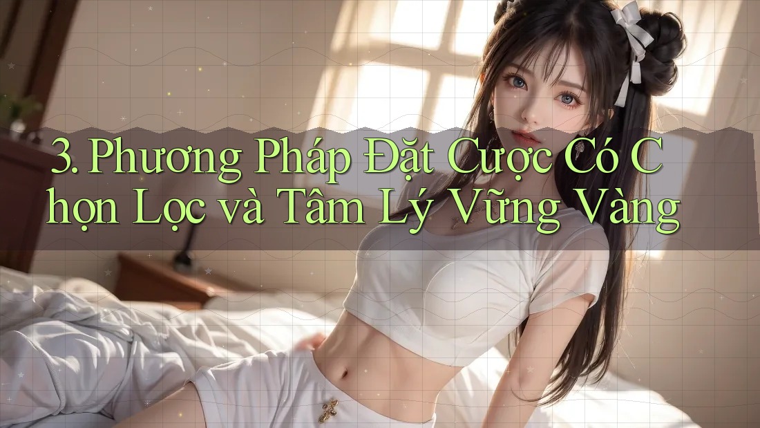 3. Phương Pháp Đặt Cược Có Chọn Lọc và Tâm Lý Vững Vàng 3. Phương Pháp Đặt Cược Có Chọn Lọc và Tâm Lý Vững Vàng