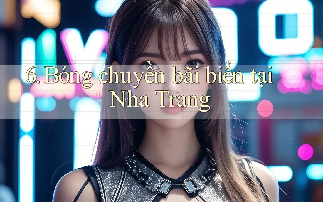 6. Bóng chuyền bãi biển tại Nha Trang