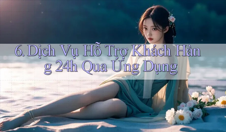 6. Dịch Vụ Hỗ Trợ Khách Hàng 24h Qua Ứng Dụng