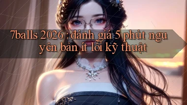 7balls 2026 đánh giá 5 phút nguyên bản ít lỗi kỹ thuật