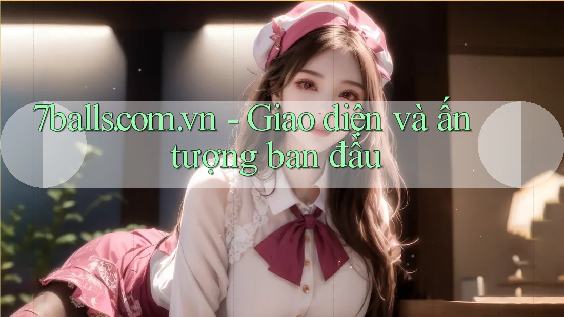 7balls. com. vn - Giao diện và ấn tượng ban đầu