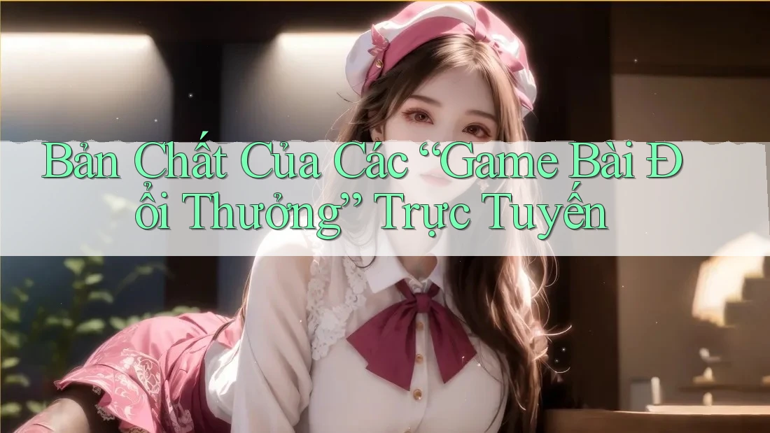 Bản Chất Của Các “Game Bài Đổi Thưởng” Trực Tuyến