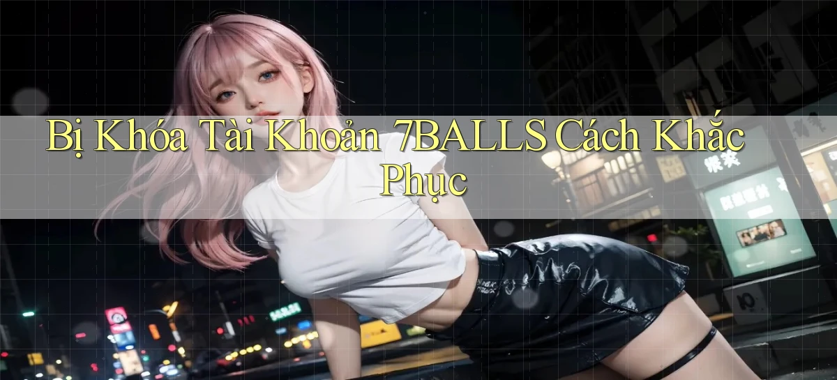 bị khóa tài khoản 7balls cách khắc phục