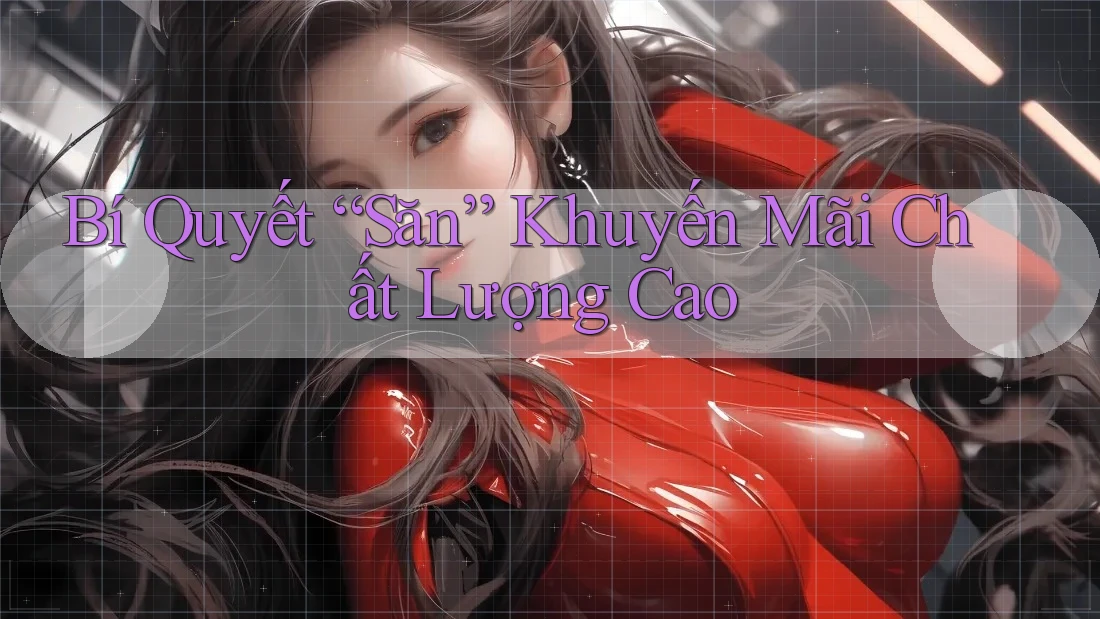 Bí Quyết “Săn” Khuyến Mãi Chất Lượng Cao Bí Quyết “Săn” Khuyến Mãi Chất Lượng Cao