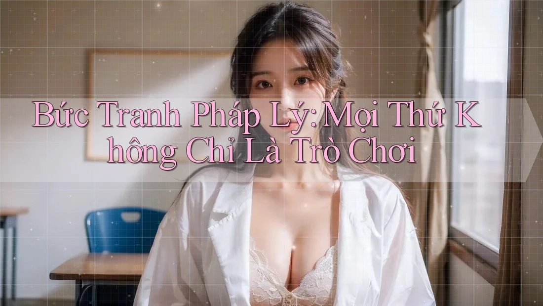 Bức Tranh Pháp Lý: Mọi Thứ Không Chỉ Là Trò Chơi