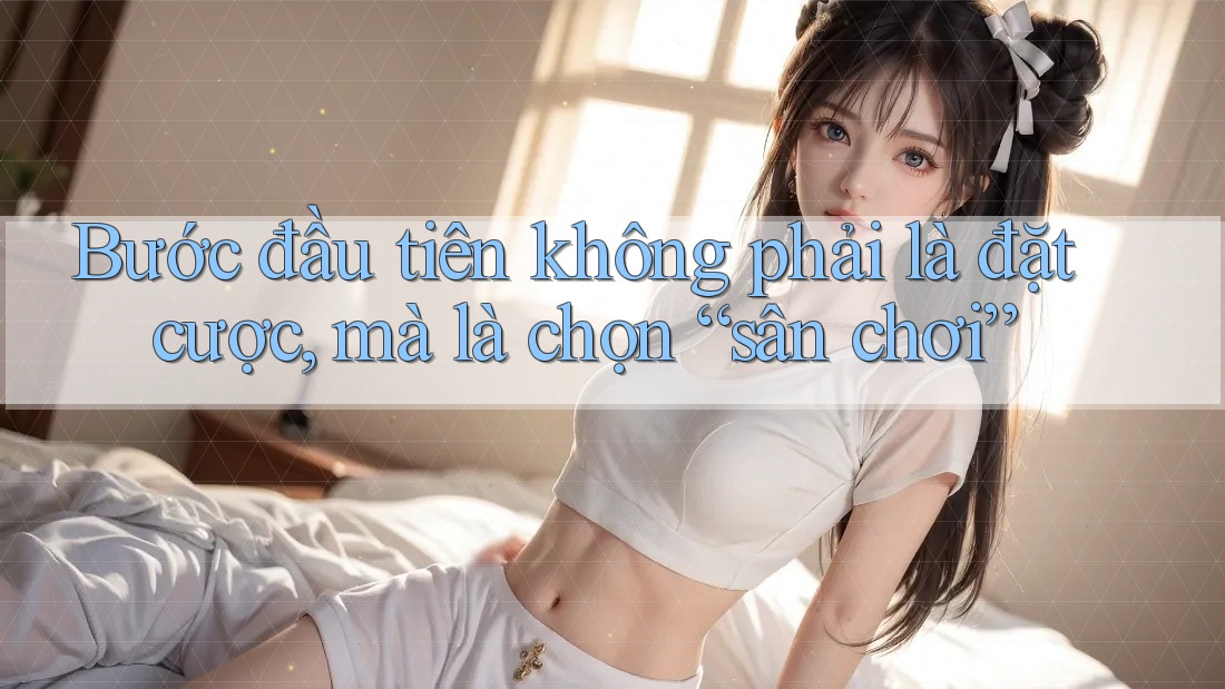Bước đầu tiên không phải là đặt cược, mà là chọn “sân chơi” Bước đầu tiên không phải là đặt cược, mà là chọn “sân chơi”