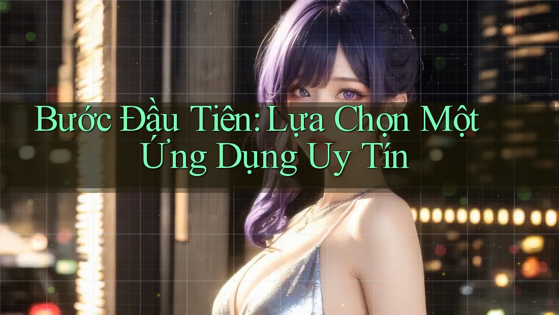 Bước Đầu Tiên: Lựa Chọn Một Ứng Dụng Uy Tín