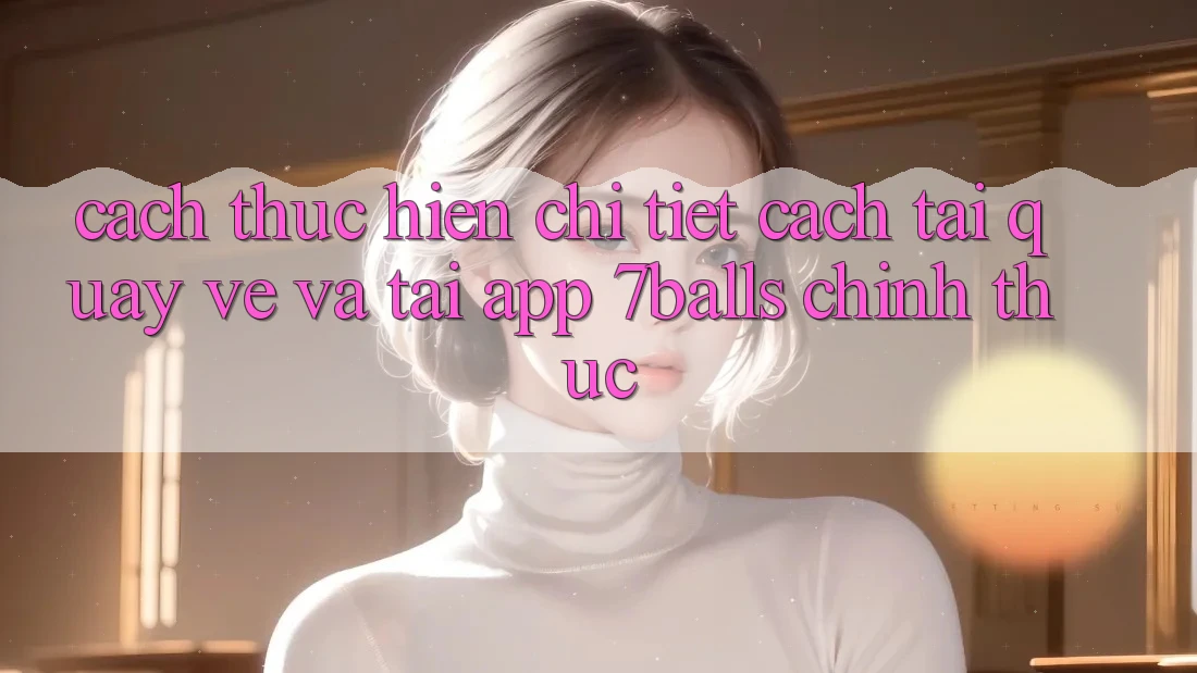 Cách thực hiện Chi Tiết Cách Tải quay về Và Tải App 7balls Chính Thức