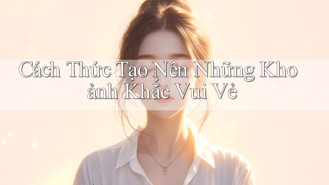 Cách Thức Tạo Nên Những Khoảnh Khắc Vui Vẻ Cách Thức Tạo Nên Những Khoảnh Khắc Vui Vẻ