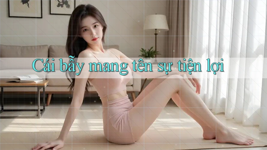 Cái bẫy mang tên “Sự tiện lợi”
