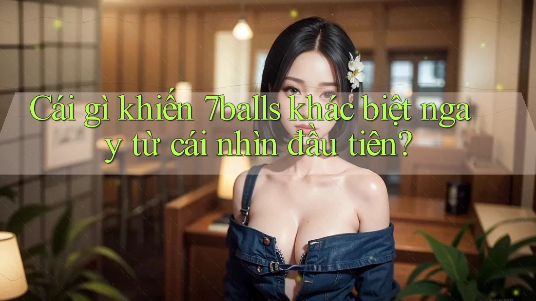 Cái gì khiến 7balls khác biệt ngay từ cái nhìn đầu tiên?