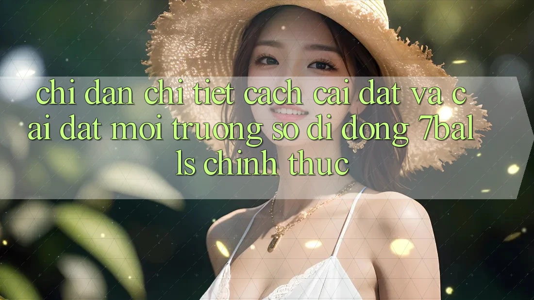 Chỉ dẫn Chi Tiết Cách Cài đặt Và Cài Đặt Môi trường số di động 7balls Chính Thức Chỉ dẫn Chi Tiết Cách Cài đặt Và Cài Đặt Môi trường số di động 7balls Chính Thức