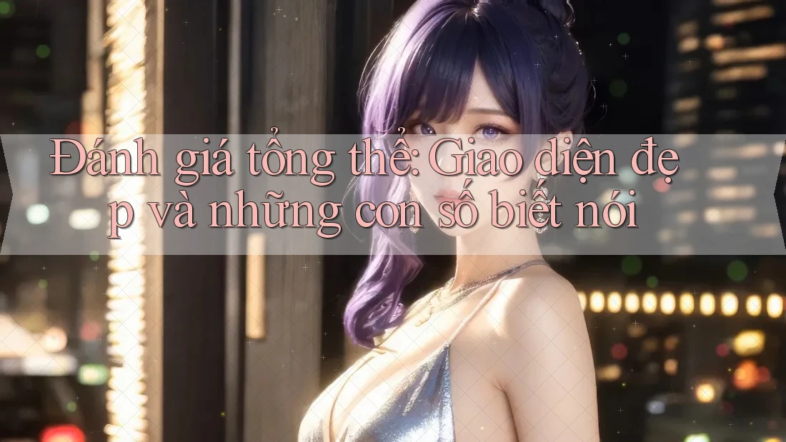 Đánh giá tổng thể: Giao diện đẹp và những con số biết nói Đánh giá tổng thể: Giao diện đẹp và những con số biết nói