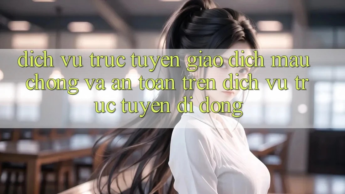 Dịch vụ trực tuyến Giao Dịch Mau Chóng Và An Toàn Trên Dịch vụ trực tuyến Di Động