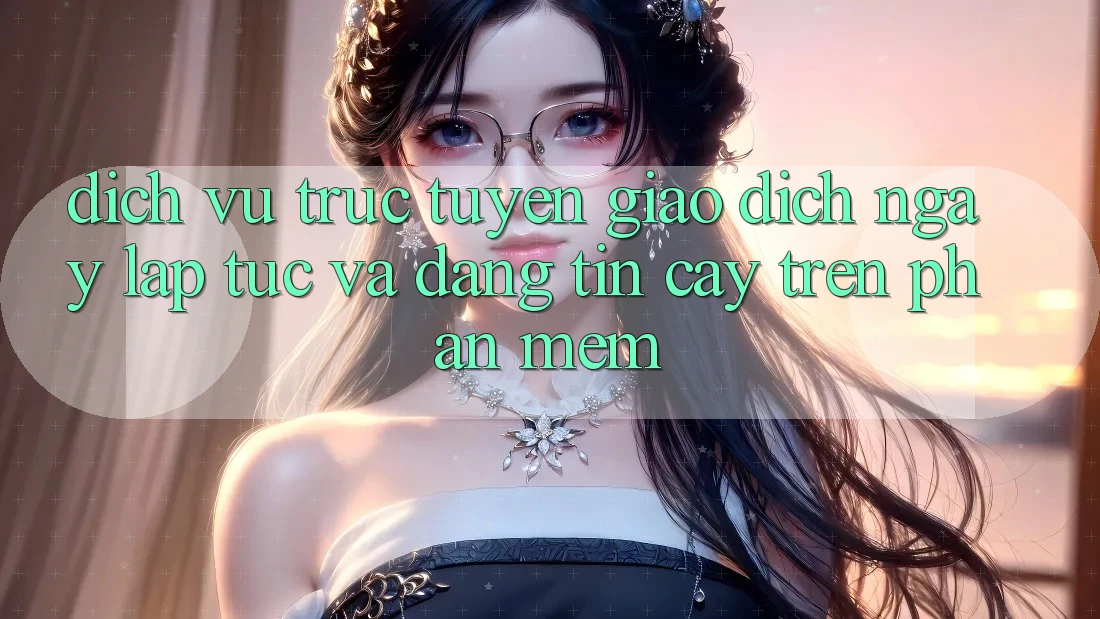 Dịch vụ trực tuyến Giao Dịch Ngay lập tức Và Đáng tin cậy Trên Phần mềm