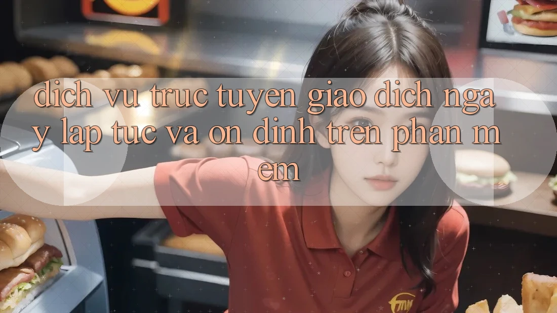 Dịch vụ trực tuyến Giao Dịch Ngay lập tức Và Ổn định Trên Phần mềm Dịch vụ trực tuyến Giao Dịch Ngay lập tức Và Ổn định Trên Phần mềm