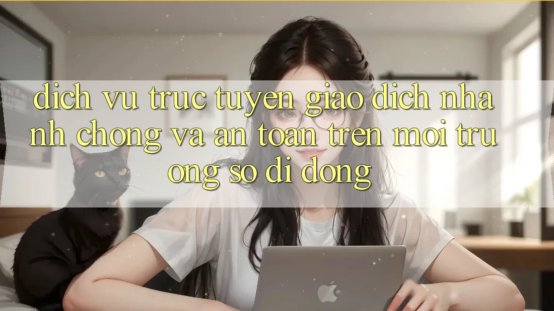 Dịch vụ trực tuyến Giao Dịch Nhanh chóng Và An Toàn Trên Môi trường số Di Động