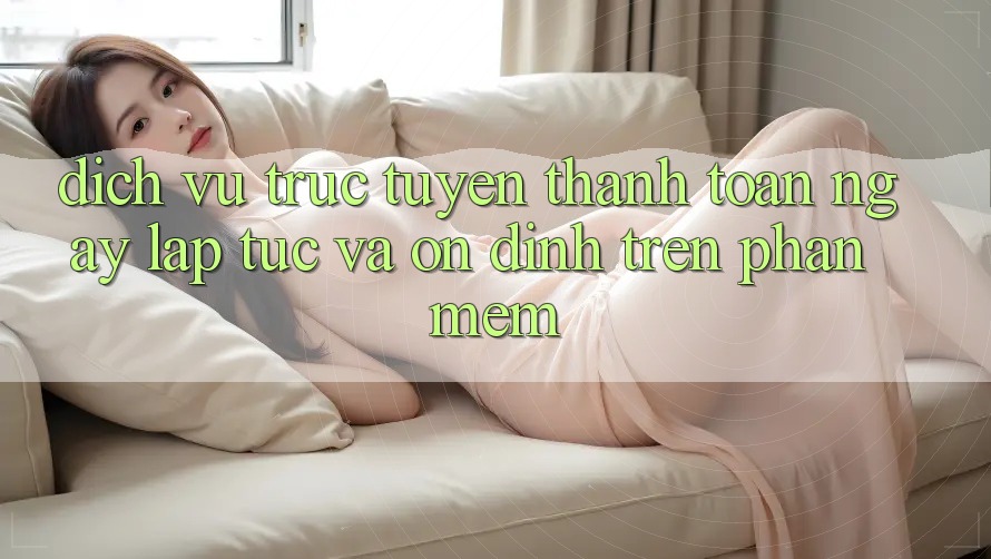 Dịch vụ trực tuyến Thanh toán Ngay lập tức Và Ổn định Trên Phần mềm