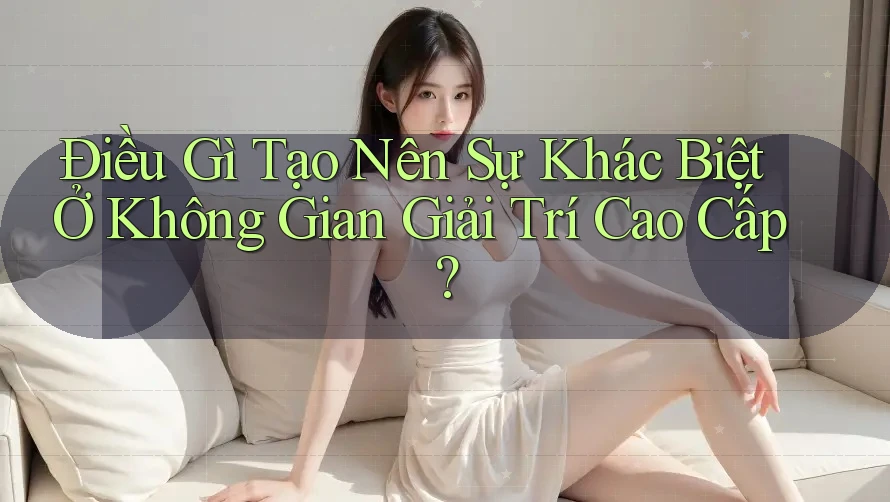Điều Gì Tạo Nên Sự Khác Biệt Ở Không Gian Giải Trí Cao Cấp?