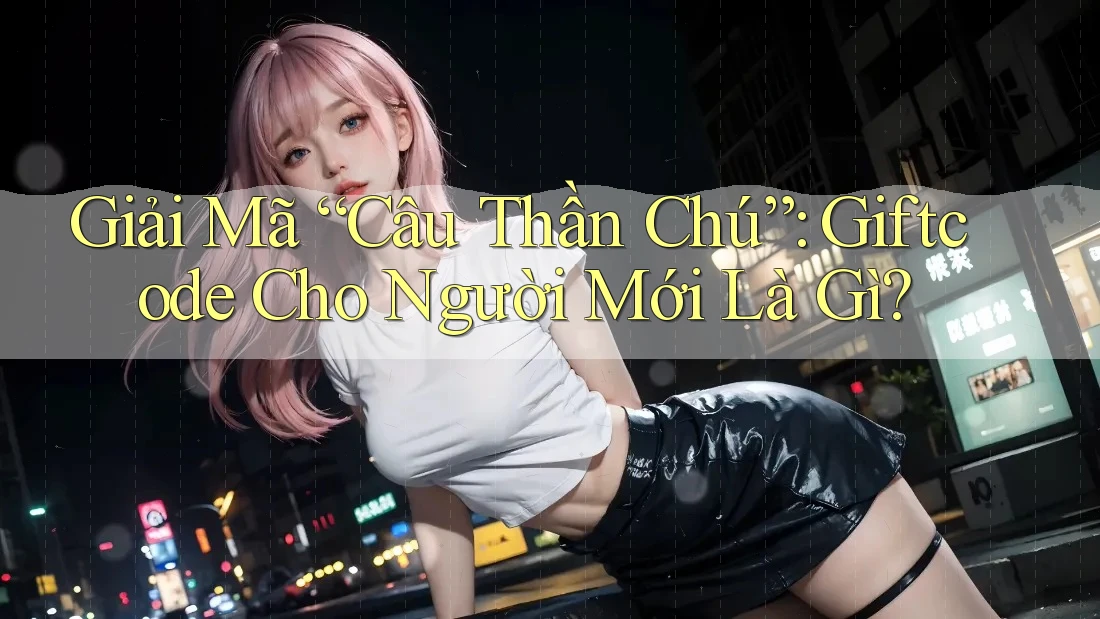 Giải Mã “Câu Thần Chú”: Giftcode Cho Người Mới Là Gì? Giải Mã “Câu Thần Chú”: Giftcode Cho Người Mới Là Gì?
