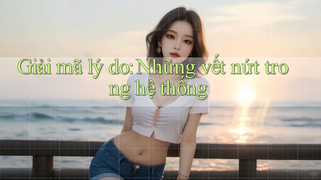 Giải mã lý do: Những vết nứt trong hệ thống Giải mã lý do: Những vết nứt trong hệ thống