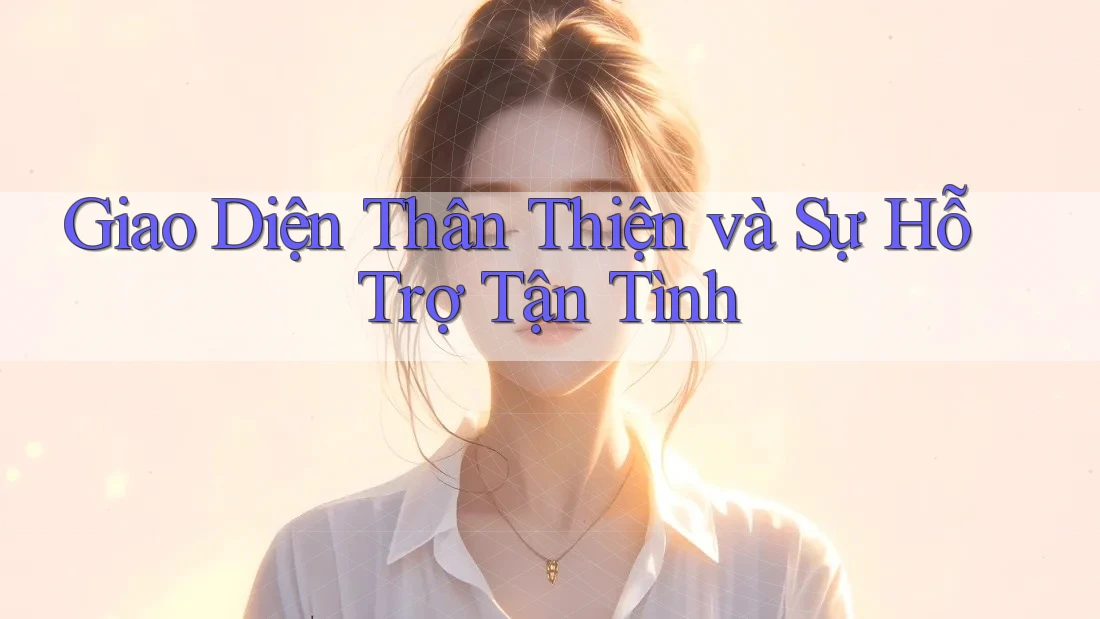 Giao Diện Thân Thiện và Sự Hỗ Trợ Tận Tình