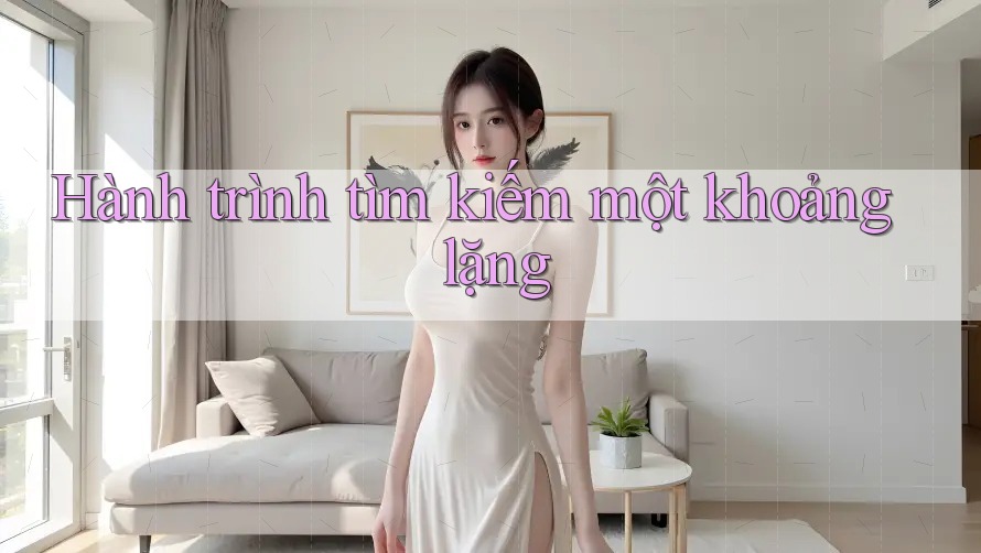 Hành trình tìm kiếm một khoảng lặng