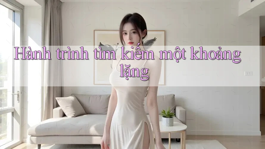 Hành trình tìm kiếm một khoảng lặng Hành trình tìm kiếm một khoảng lặng