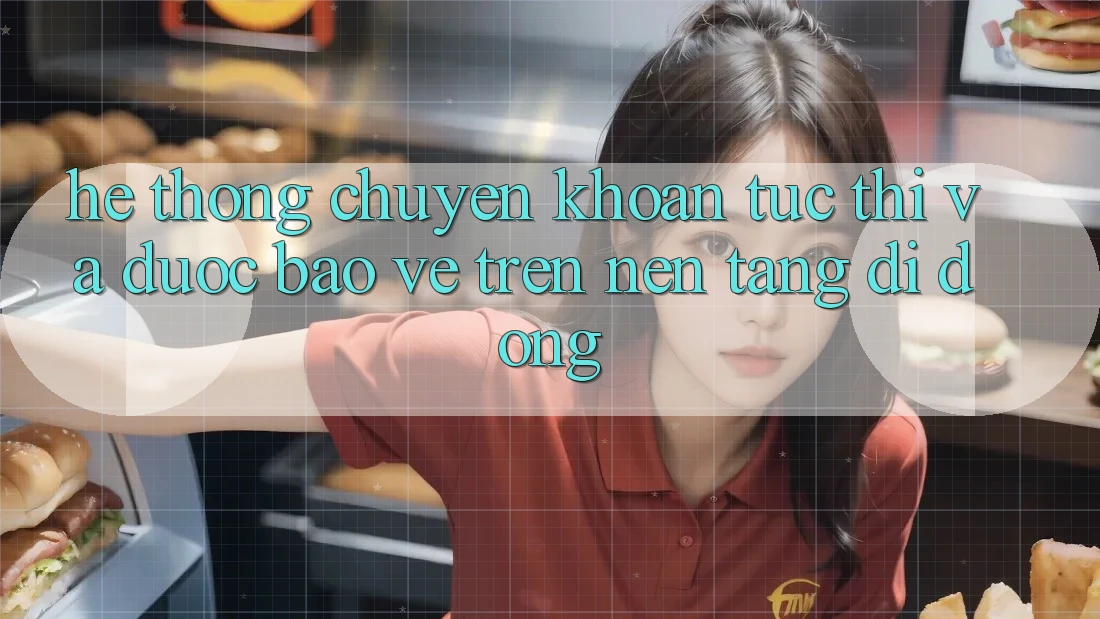 Hệ Thống Chuyển khoản Tức thì Và Được bảo vệ Trên Nền Tảng Di Động