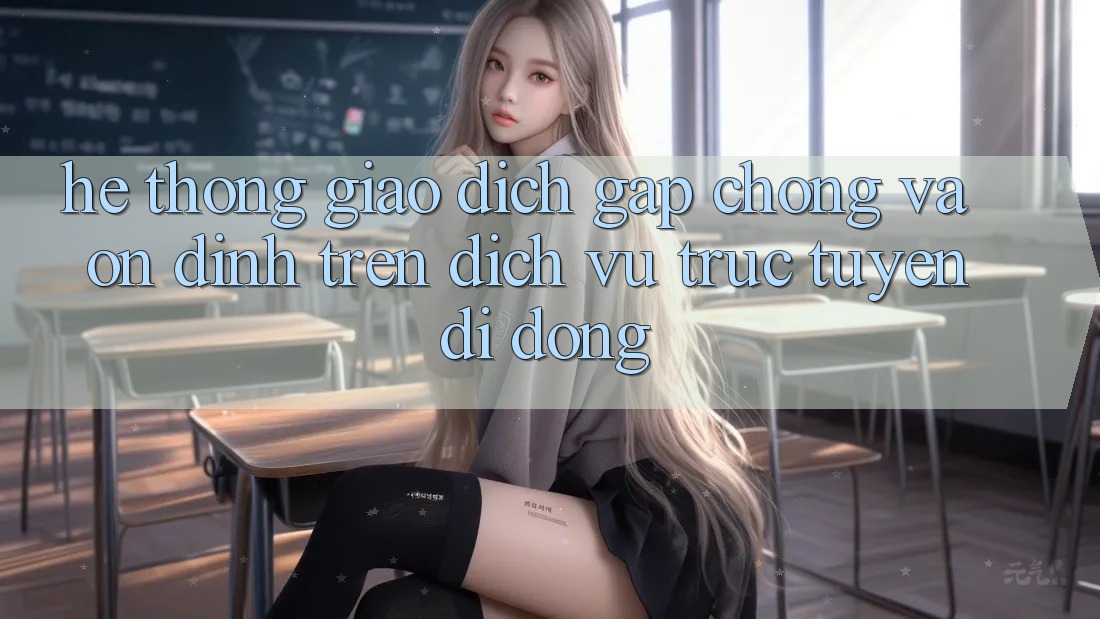 Hệ Thống Giao Dịch Gấp chóng Và Ổn định Trên Dịch vụ trực tuyến Di Động