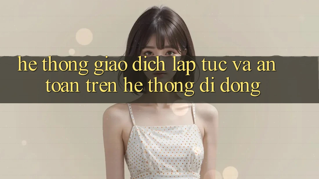 Hệ Thống Giao Dịch Lập tức Và An Toàn Trên Hệ thống Di Động Hệ Thống Giao Dịch Lập tức Và An Toàn Trên Hệ thống Di Động
