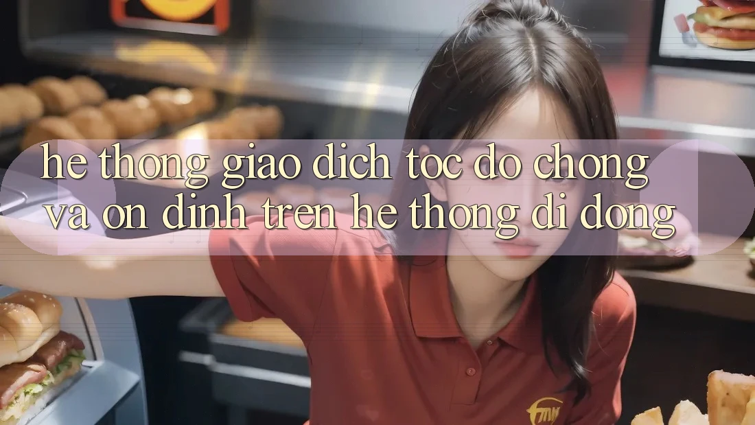 Hệ Thống Giao Dịch Tốc độ Chóng Và Ổn định Trên Hệ thống Di Động