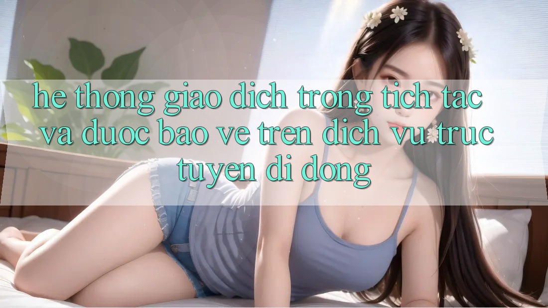Hệ Thống Giao Dịch Trong tích tắc Và Được bảo vệ Trên Dịch vụ trực tuyến Di Động