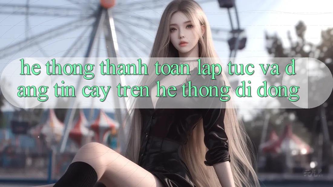 Hệ Thống Thanh toán Lập tức Và Đáng tin cậy Trên Hệ thống Di Động Hệ Thống Thanh toán Lập tức Và Đáng tin cậy Trên Hệ thống Di Động