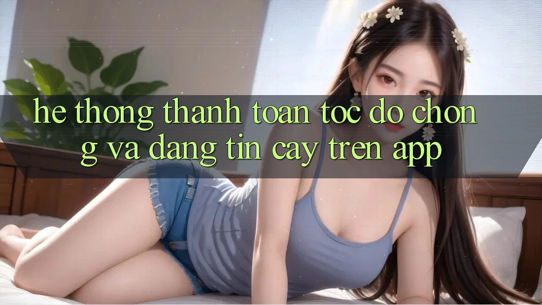 Hệ Thống Thanh toán Tốc độ Chóng Và Đáng tin cậy Trên App Hệ Thống Thanh toán Tốc độ Chóng Và Đáng tin cậy Trên App