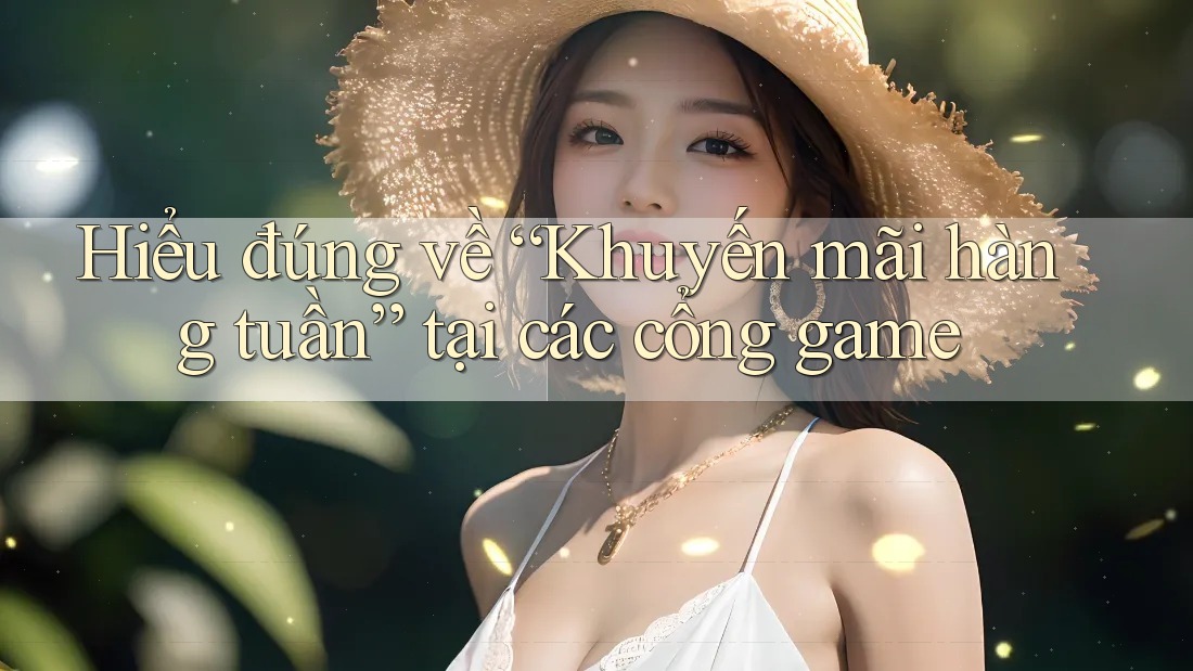 Hiểu đúng về “Khuyến mãi hàng tuần” tại các cổng game Hiểu đúng về “Khuyến mãi hàng tuần” tại các cổng game