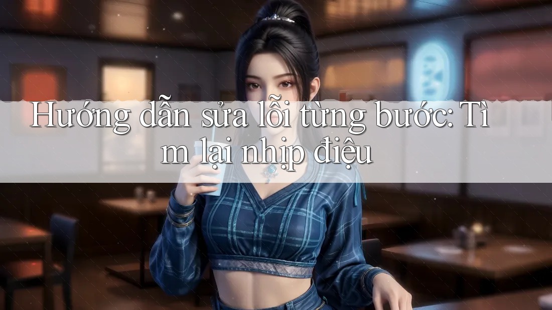 Hướng dẫn sửa lỗi từng bước: Tìm lại nhịp điệu Hướng dẫn sửa lỗi từng bước: Tìm lại nhịp điệu