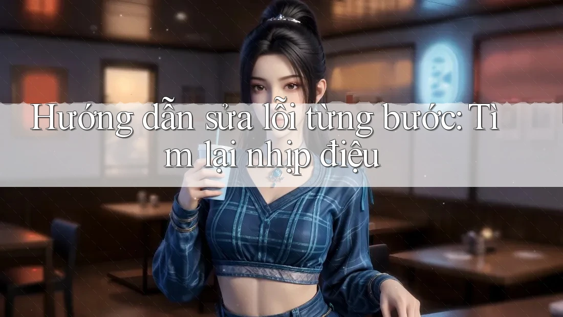 Hướng dẫn sửa lỗi từng bước: Tìm lại nhịp điệu