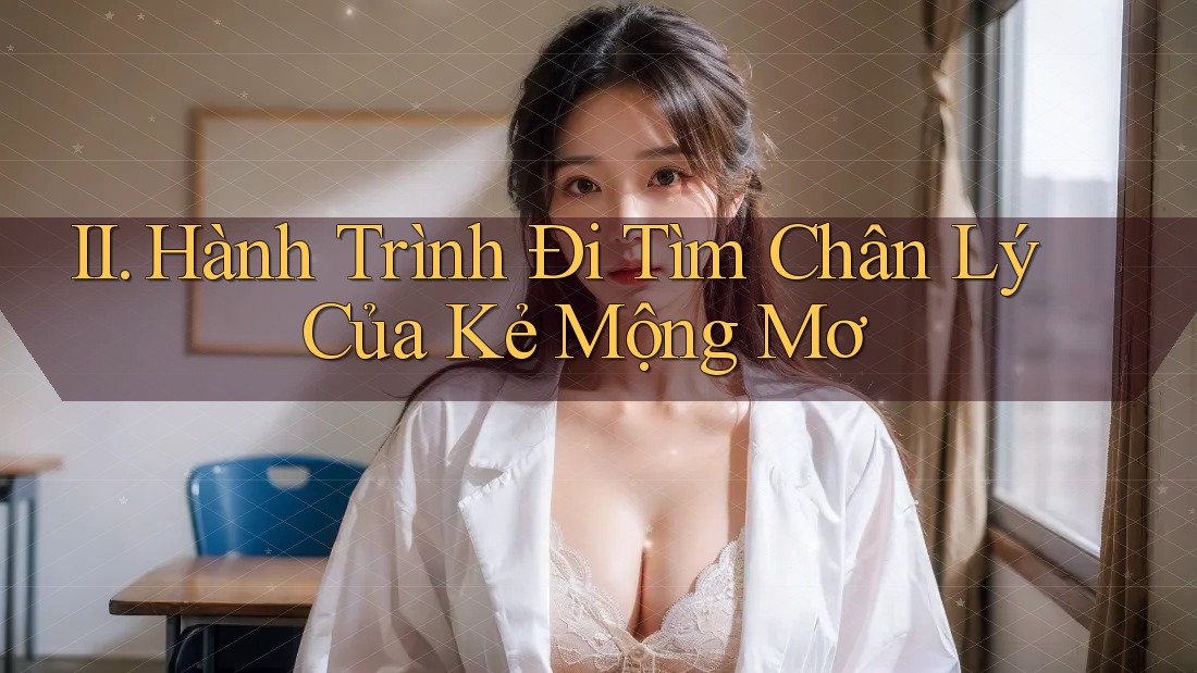 II. Hành Trình Đi Tìm Chân Lý Của Kẻ Mộng Mơ