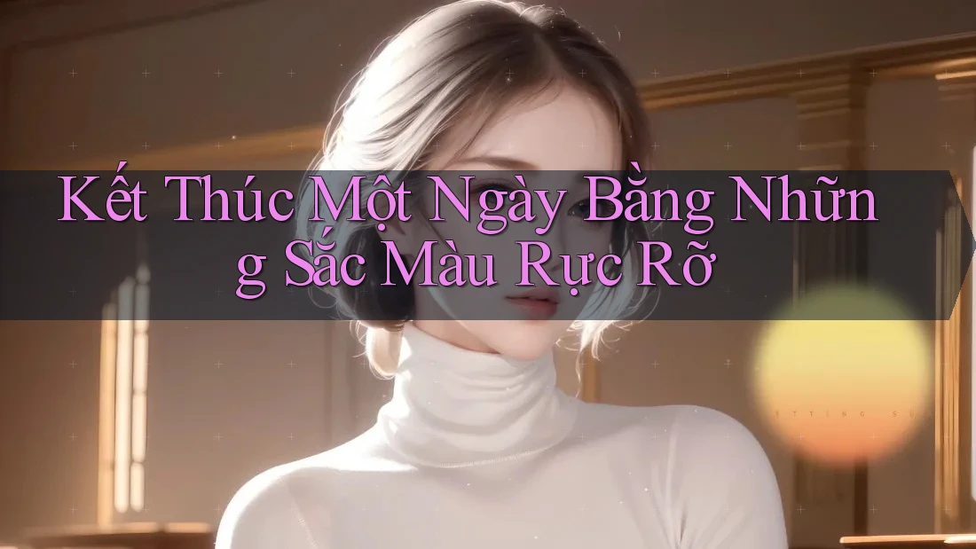 Kết Thúc Một Ngày Bằng Những Sắc Màu Rực Rỡ Kết Thúc Một Ngày Bằng Những Sắc Màu Rực Rỡ