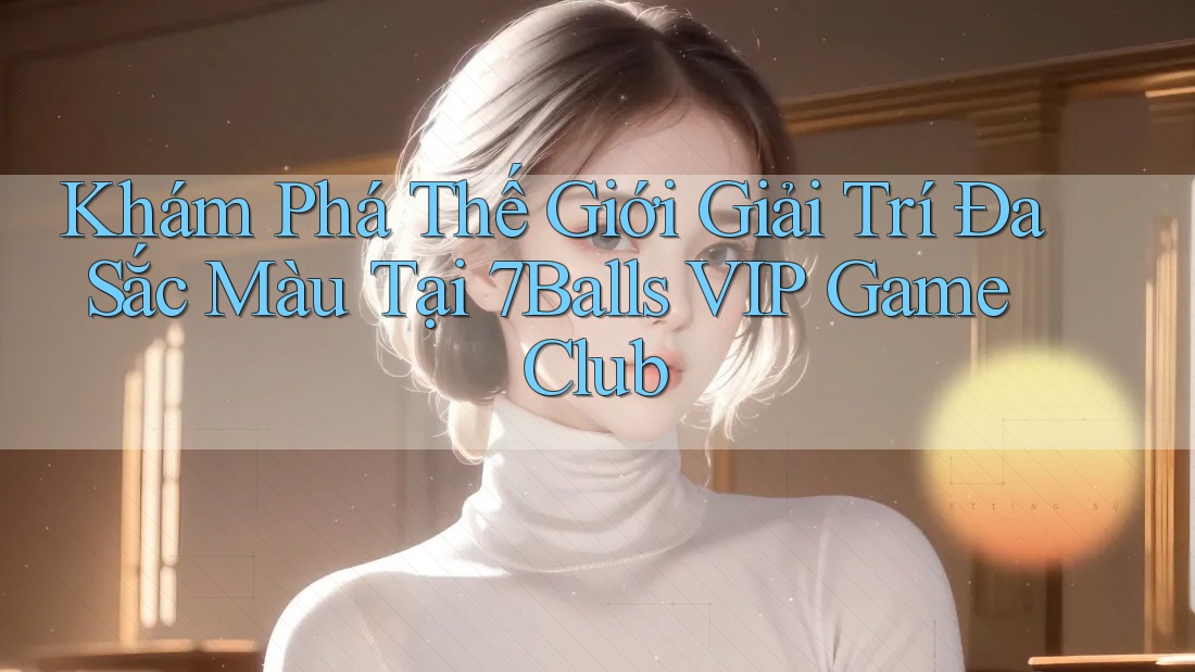 Khám Phá Thế Giới Giải Trí Đa Sắc Màu Tại 7Balls VIP Game Club Khám Phá Thế Giới Giải Trí Đa Sắc Màu Tại 7Balls VIP Game Club