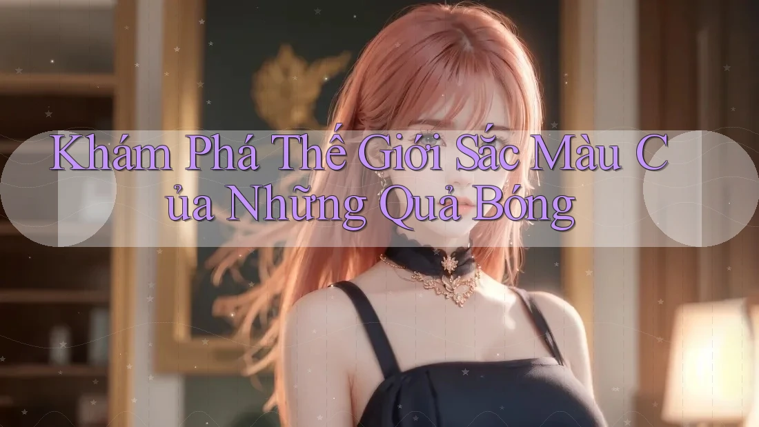 Khám Phá Thế Giới Sắc Màu Của Những Quả Bóng Khám Phá Thế Giới Sắc Màu Của Những Quả Bóng