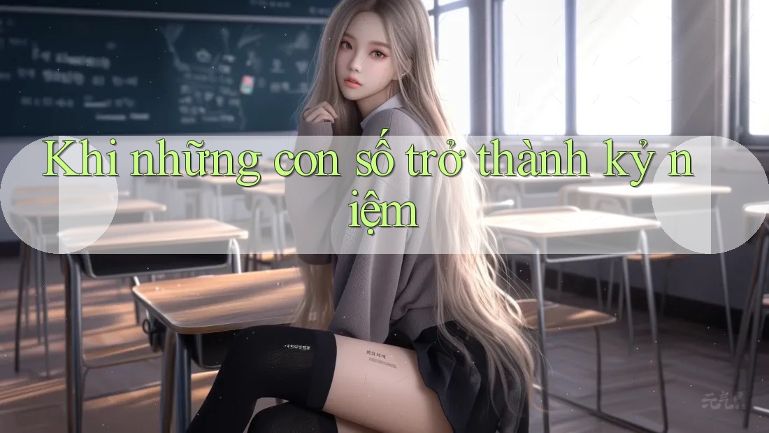 Khi những con số trở thành kỷ niệm Khi những con số trở thành kỷ niệm