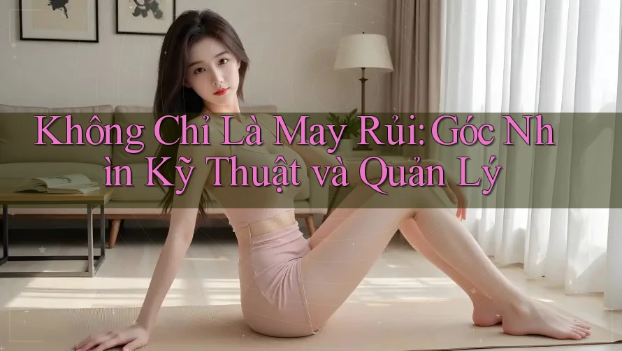 Không Chỉ Là May Rủi: Góc Nhìn Kỹ Thuật và Quản Lý