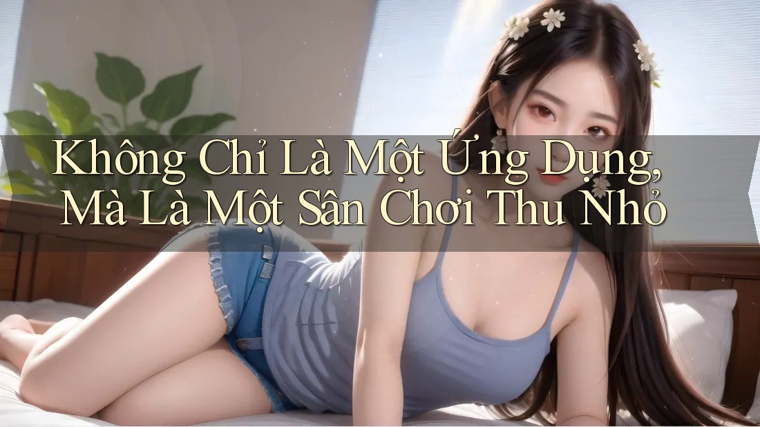 Không Chỉ Là Một Ứng Dụng, Mà Là Một Sân Chơi Thu Nhỏ Không Chỉ Là Một Ứng Dụng, Mà Là Một Sân Chơi Thu Nhỏ