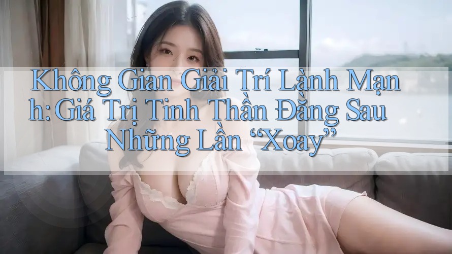 Không Gian Giải Trí Lành Mạnh: Giá Trị Tinh Thần Đằng Sau Những Lần “Xoay”
