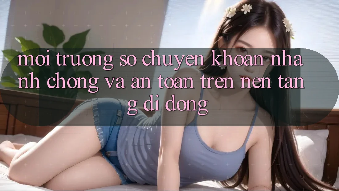 Môi trường số Chuyển khoản Nhanh Chóng Và An Toàn Trên Nền Tảng Di Động