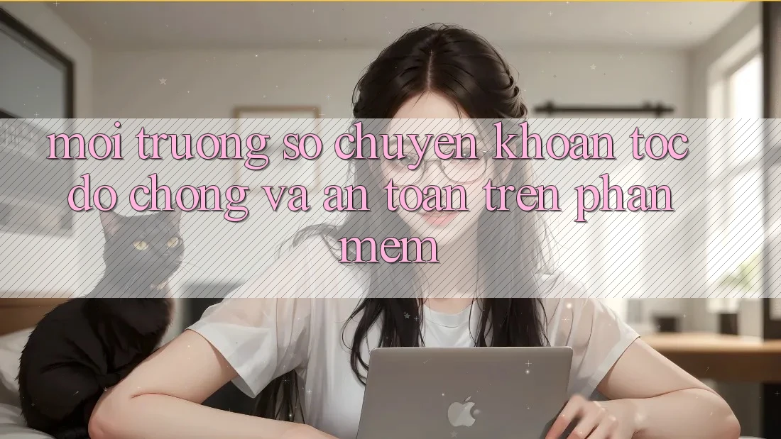 Môi trường số Chuyển khoản Tốc độ Chóng Và An Toàn Trên Phần mềm Môi trường số Chuyển khoản Tốc độ Chóng Và An Toàn Trên Phần mềm