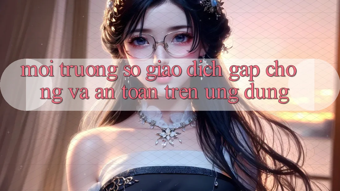 Môi trường số Giao Dịch Gấp chóng Và An Toàn Trên Ứng dụng